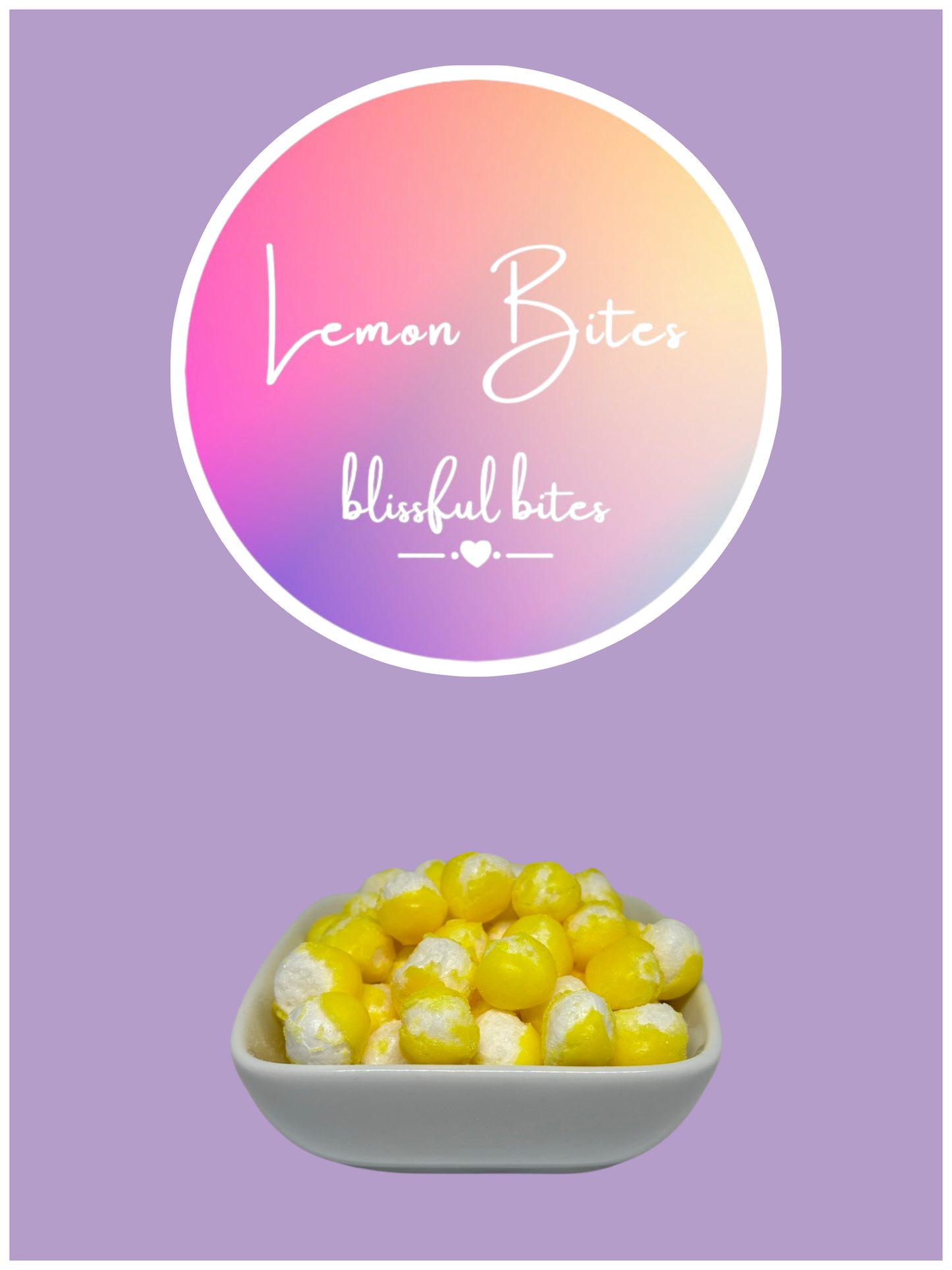 Freeze Dried Lemon Bites